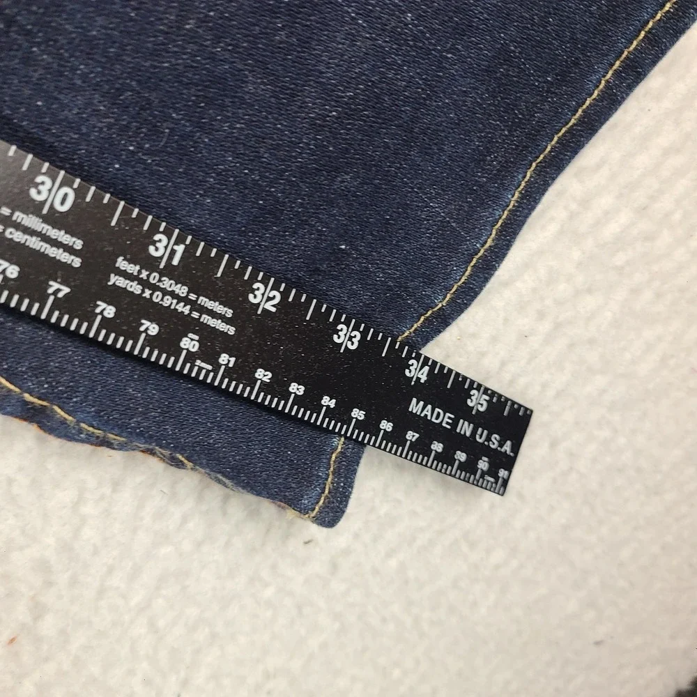 True Religion Jeans Womens 32x34 Blue Johnny Boot Cut Dark Wash Denim